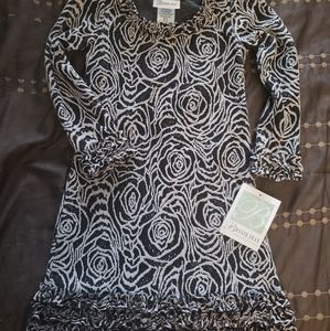 Bonnie Jean short dress in size 6 in black
